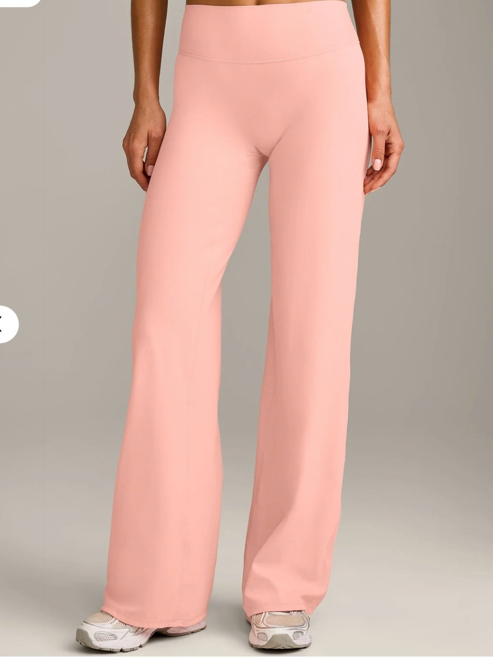 peach oner active straight leg leggings